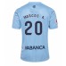 Maillot de foot Celta Vigo Marcos Alonso #20 Domicile vêtements 2024-25 Manches Courtes